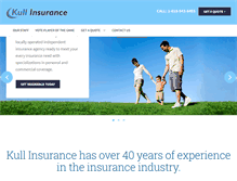 Tablet Screenshot of kullinsurance.com